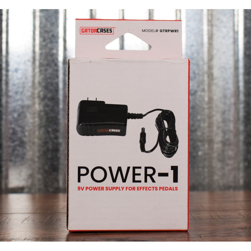gator-cases-gtr-pwr-1-9v-dc-power-adapter-for-guitar-effects-pedalboard Gator Cases GTR-PWR-1 9V DC Power Adapter for Guitar Effects Pedalboard