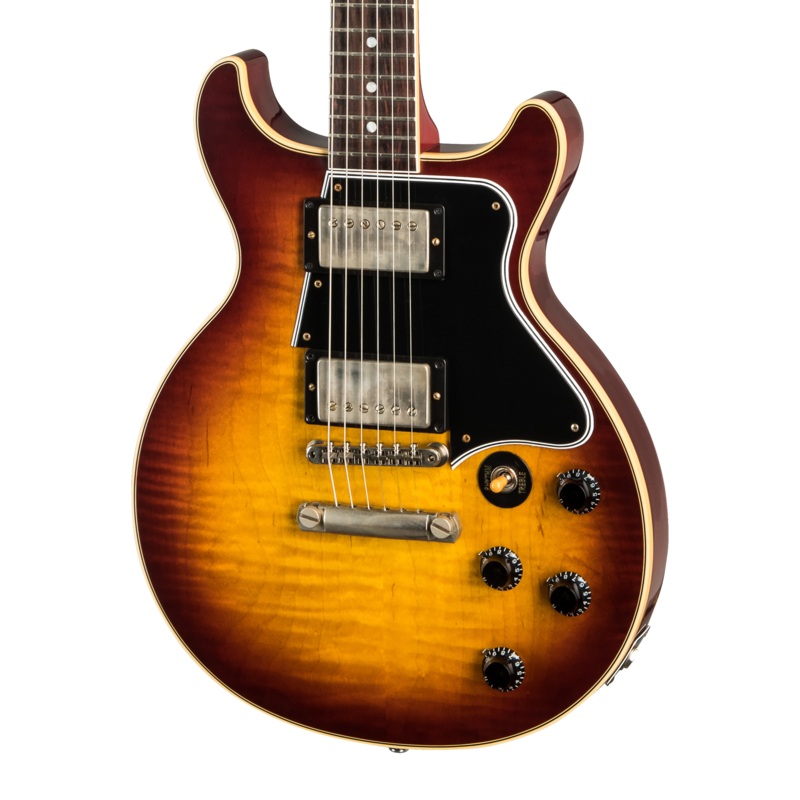 gibson-custom-les-paul-special-double-cut-figured-maple-top-vos-bourbon-burst Gibson Custom Les Paul Special Double Cut Figured Maple Top VOS, Bourbon Burst