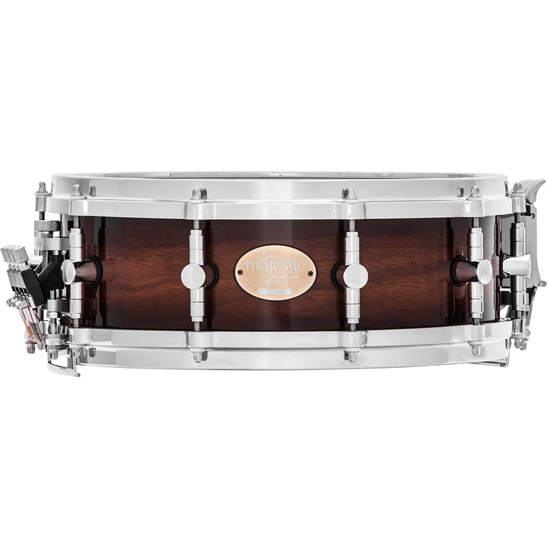 majestic-prophonic-walnut-concert-snare-drum-14-x4-with-tour-case-mps1450wa Majestic Prophonic Walnut Concert Snare Drum 14"x4" with Tour Case MPS1450WA