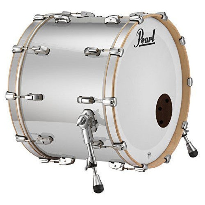 pearl-music-city-custom-26-x14-bass-drum-w-o-mount-rf2614bx-c426-mirror-chrome Pearl Music City Custom 26"x14" Bass Drum w/o Mount RF2614BX/C426 MIRROR CHROME