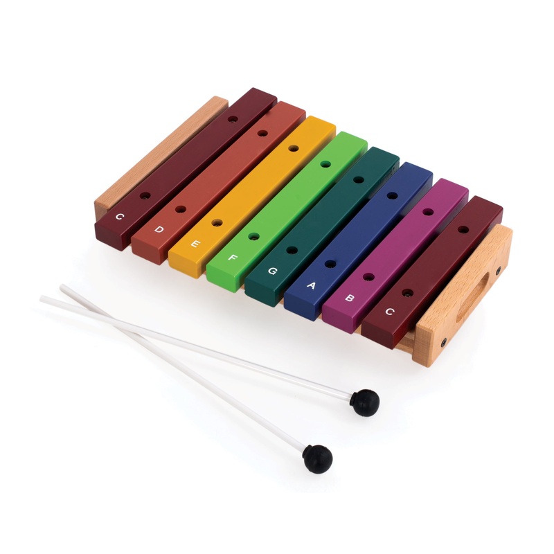 percussion-plus-rainbow-xylophone-1-octave-8-bars-pp3008 Percussion Plus rainbow xylophone - 1 octave (8 bars) (PP3008)