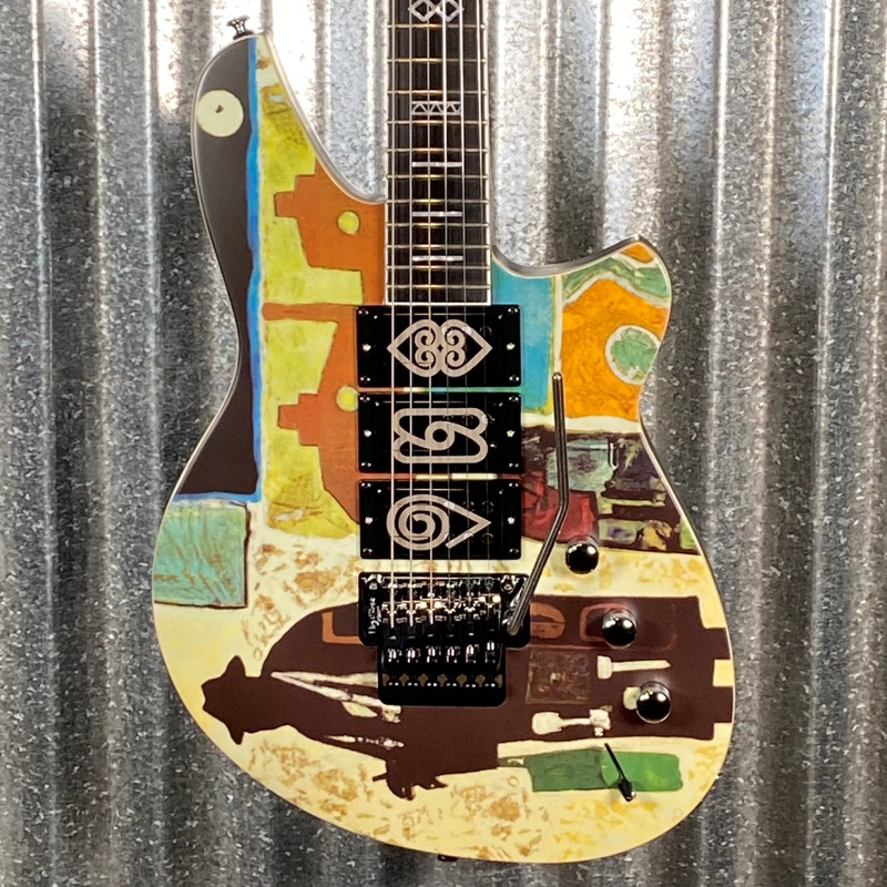 reverend-vernon-reid-mystery-tramp-graphic-3-pickup-floyd-rose-guitar-65372 Reverend Vernon Reid Mystery Tramp Graphic 3 Pickup Floyd Rose Guitar #65372