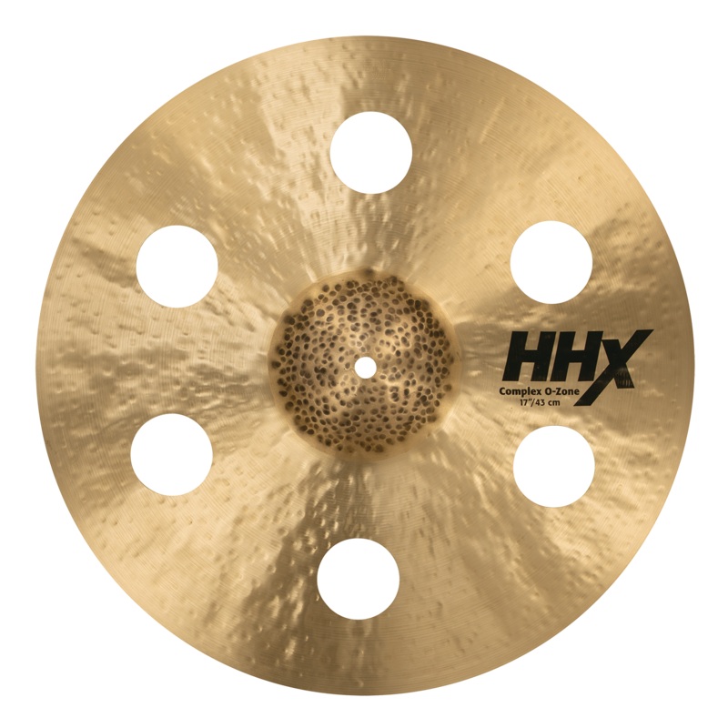 sabian-17-hhx-complex-o-zone-crash-11700xcn Sabian - 17" HHX Complex O-Zone Crash - 11700XCN