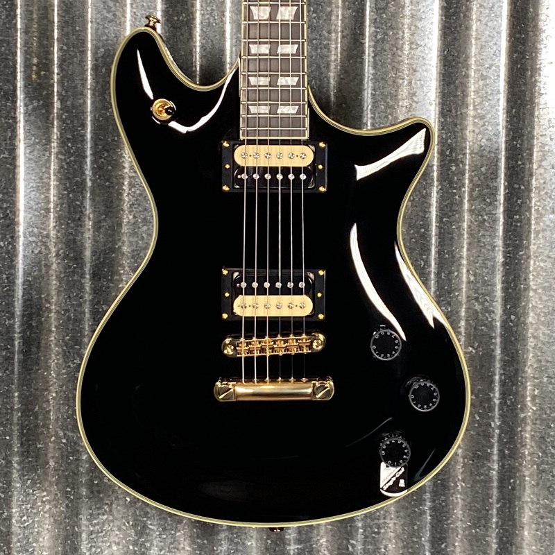 schecter-tempest-custom-gloss-black-guitar-used Schecter Tempest Custom Gloss Black Guitar Used