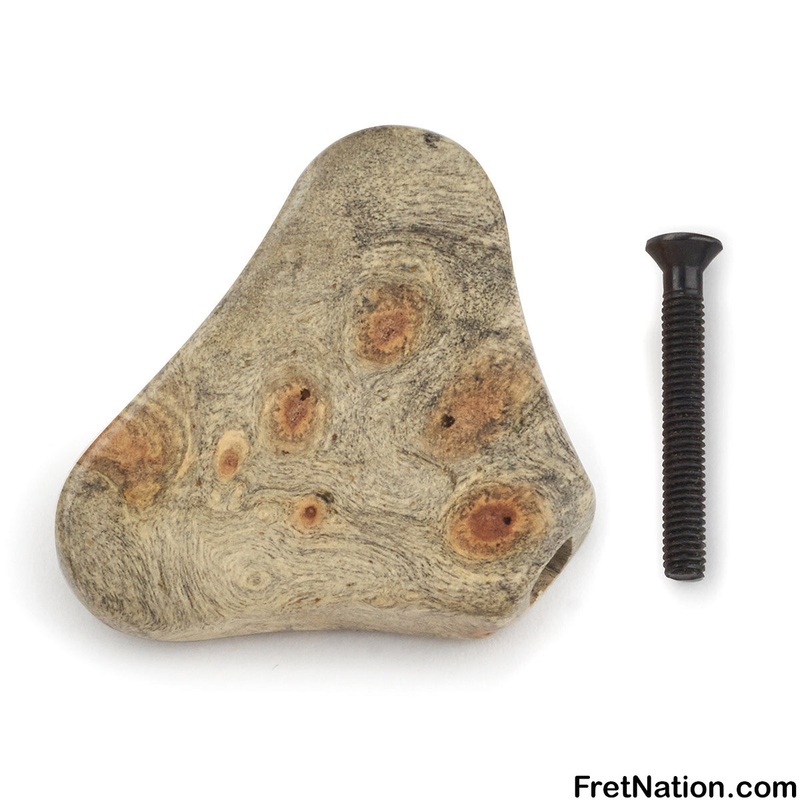 warwick-parts-wooden-peg-for-warwick-machine-heads-buckeye-burl-with-black-screw-sp-w-30040-cbb-b Warwick Parts - Wooden Peg for Warwick Machine Heads - Buckeye Burl (with Black Screw) - SP W 30040 CBB B