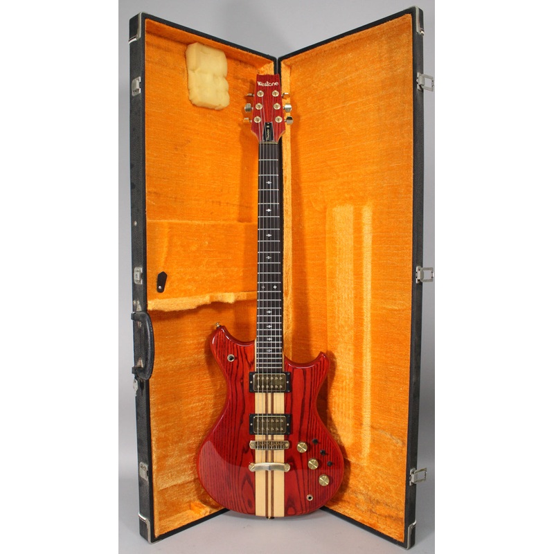 c-1980s-westone-thunder-iii-electric-guitar-sunset-red-finish-w-ohsc c.1980s Westone Thunder III Electric Guitar Sunset Red Finish w/OHSC