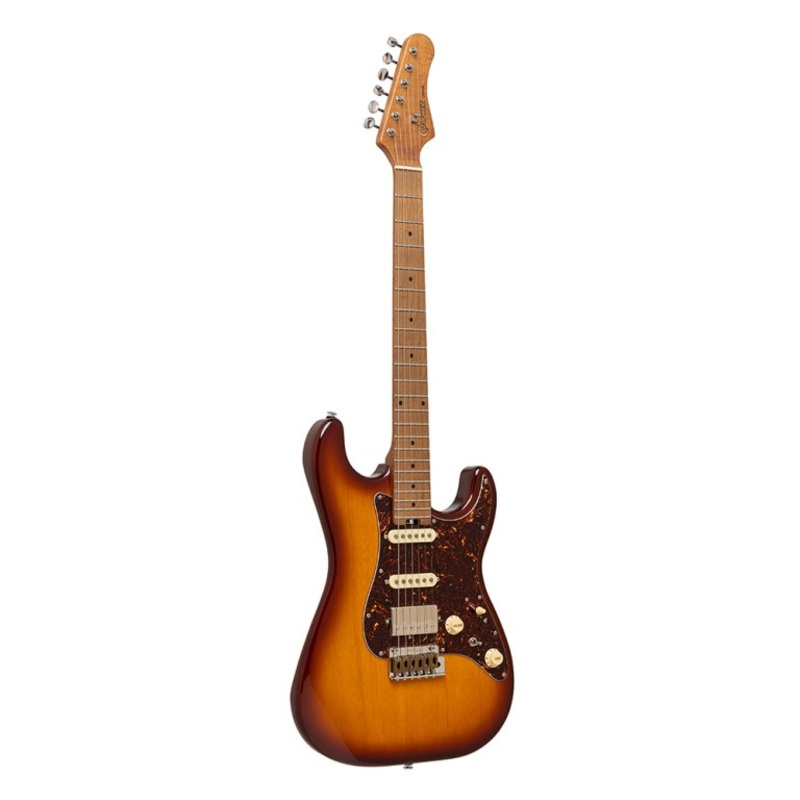 crafter-crema-svvsm-ts-electric-guitar-tobacco-sunburst-hss-pickup-maple-neck-gig-bag-27550 Crafter CREMA SVVSM TS Electric Guitar Tobacco Sunburst, HSS Pickup, Maple Neck + Gig Bag (27550)
