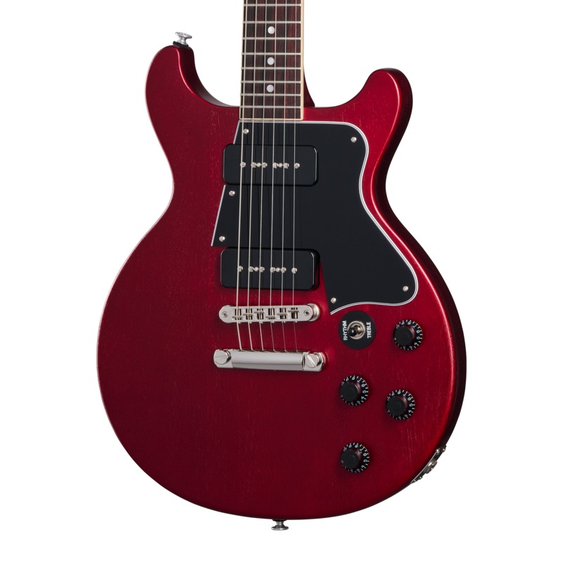 gibson-rick-beato-les-paul-special-double-cut-sparkling-burgundy-satin Gibson Rick Beato Les Paul Special Double Cut, Sparkling Burgundy Satin