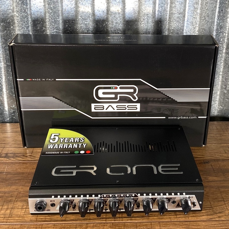 gr-bass-one-350-watt-compact-bass-amplifier-head-black GR Bass ONE 350 Watt Compact Bass Amplifier Head Black