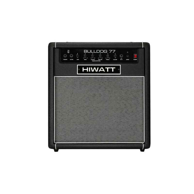 hiwatt-bulldog-77-combo-100w-bass-amplifier-12-inch-speaker-black Hiwatt Bulldog 77 Combo, 100W Bass Amplifier, 12 Inch Speaker, Black