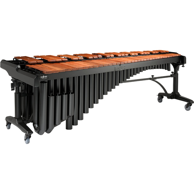 majestic-concert-black-5-octave-marimba-padauk Majestic Concert Black 5 octave marimba - Padauk