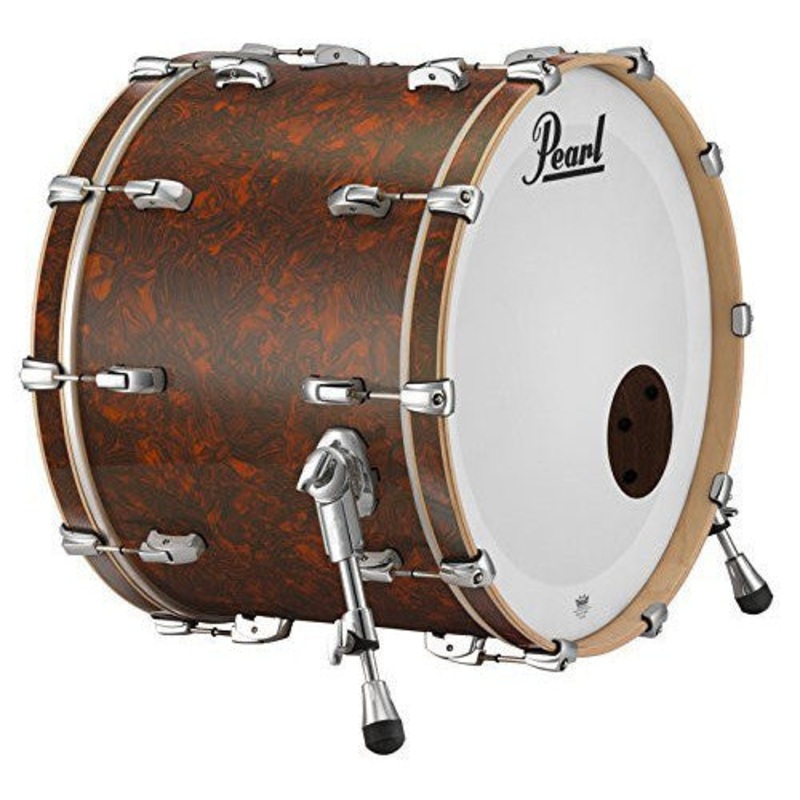 pearl-music-city-18x14-bass-drum-w-o-bb3-mnt-rf1814bx-c419-burnt-orange-abalone Pearl Music City 18x14 Bass Drum w/o BB3 Mnt RF1814BX/C419 BURNT ORANGE ABALONE