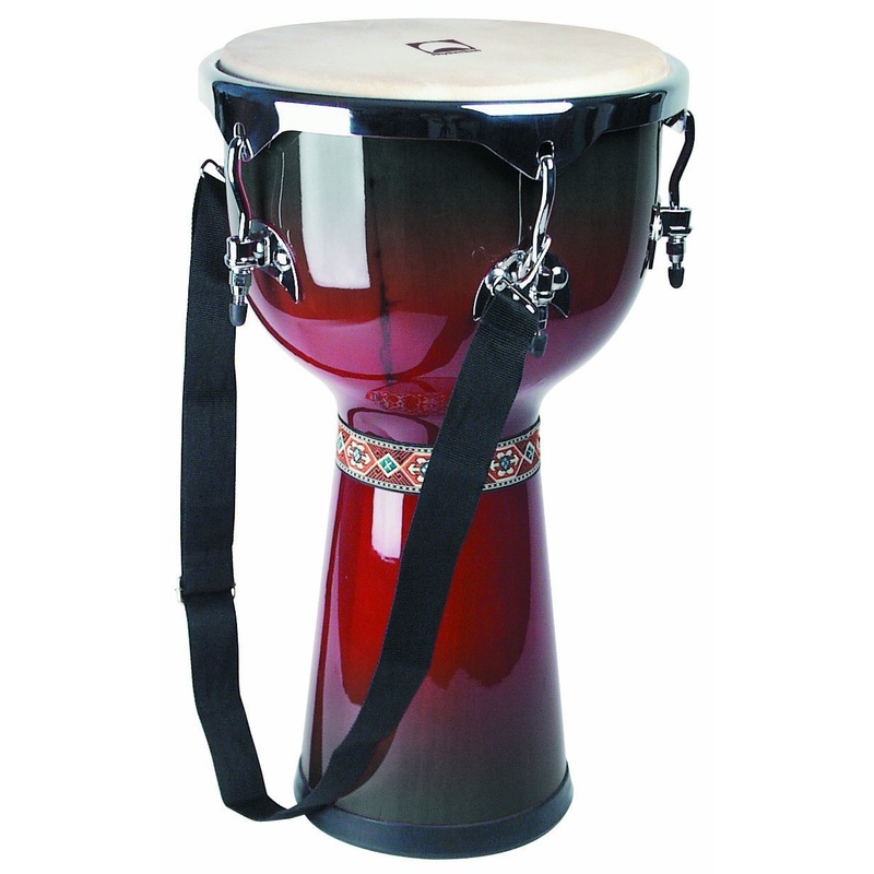 rhythm-tech-rt-5122-djembe-red-to-black-12-inch Rhythm Tech RT 5122 Djembe Red to Black-12 Inch