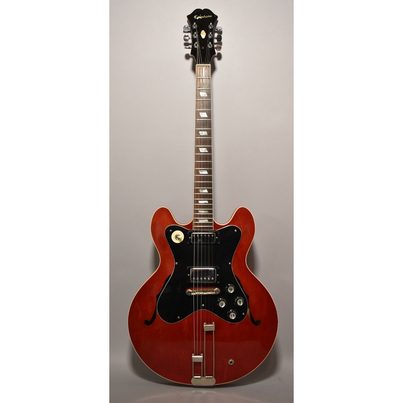 1965-epiphone-al-caiola-professional-modified-cherry-red-w-gig-bag 1965 Epiphone Al Caiola Professional Modified Cherry Red w/Gig Bag