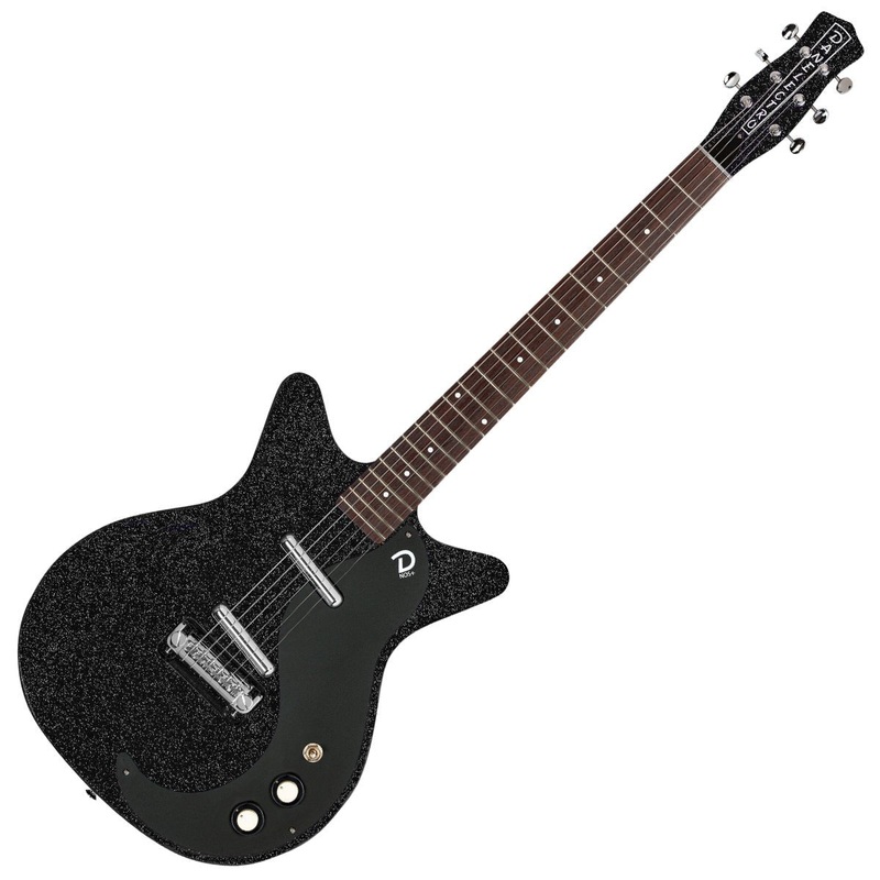danelectro-blackout-59m-nos-electric-guitar-black-metalflake Danelectro Blackout '59M NOS+ Electric Guitar ~ Black Metalflake