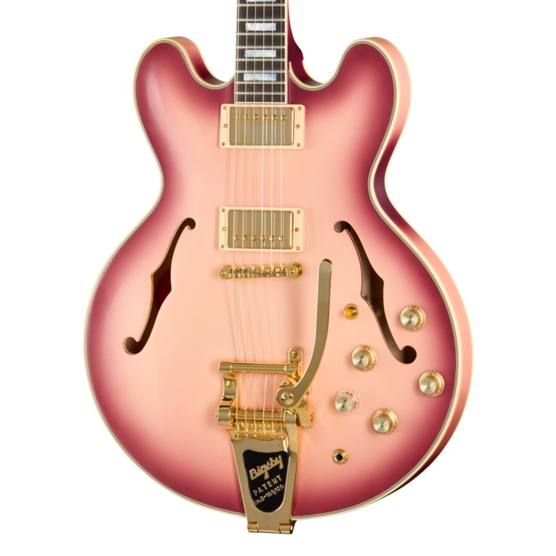 gibson-mod-collection-1959-es-355-reissue-cranberry-blush Gibson Mod Collection 1959 ES-355 Reissue, Cranberry Blush