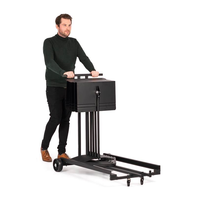 manhasset-storage-cart-for-15-harmony-music-stands-durable-steel-with-compact-design-man1980 Manhasset Storage Cart for 15 Harmony Music Stands - Durable Steel with Compact Design (MAN1980)