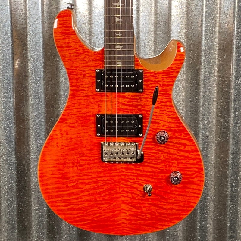 prs-paul-reed-smith-se-ce-24-blood-orange-guitar-bag-used PRS Paul Reed Smith SE CE 24 Blood Orange Guitar & Bag Used