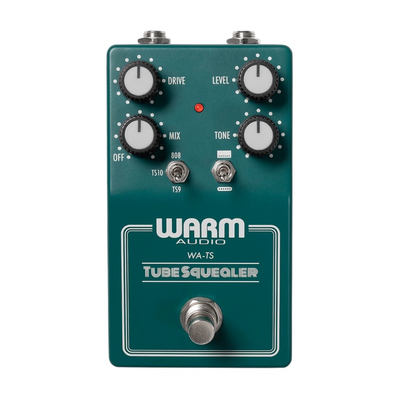 warm-audio-wa-ts-tube-squealer-dual-overdrive-effects-pedal-vintage-green Warm Audio WA-TS Tube Squealer Dual Overdrive Effects Pedal - Vintage Green