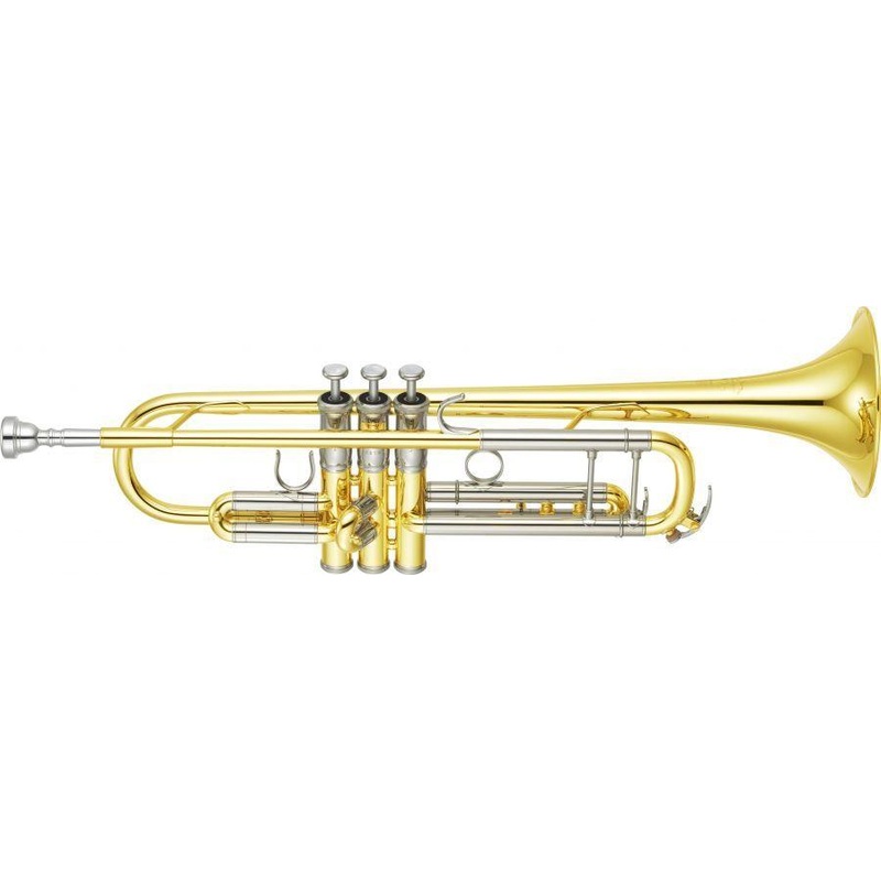 yamaha-ytr-8335-mk-iv-custom-xeno-bb-trumpet-yellow-brass-bell-clear-lacquer-finish-with-case-bytr833504 Yamaha YTR-8335 Mk IV Custom Xeno Bb Trumpet Yellow Brass Bell, Clear Lacquer Finish, With Case (BYTR833504)