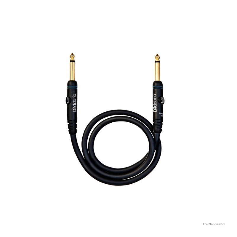 d-addario-custom-series-instrument-patch-cable-01-foot-1-4-pw-pc-01 D'Addario Custom Series Instrument Patch Cable 01-Foot 1/4" - PW-PC-01
