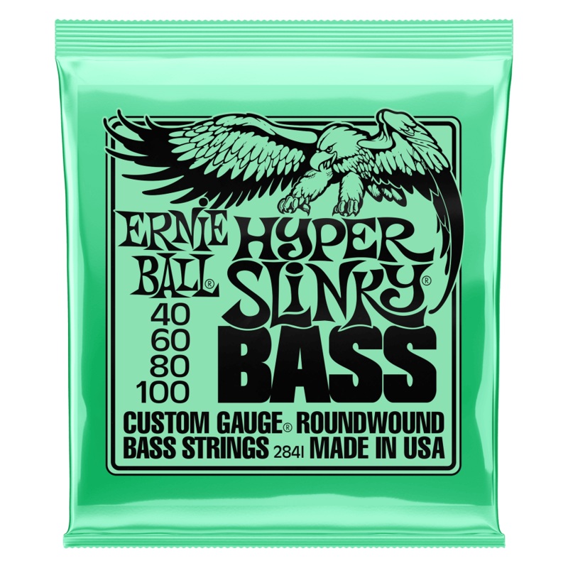 ernie-ball-slinky-nickel-wound-bass-strings-long-scale-4-string-40-100-hyper-slinky-2841 Ernie Ball Slinky Nickel Wound Bass Strings Long Scale - 4-String 40-100 Hyper Slinky 2841