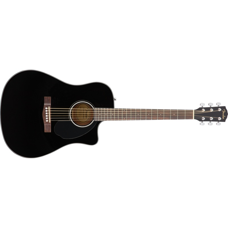 fender-cd-60sce-dreadnought-acoustic-electric-walnut-fingerboard-black Fender CD-60SCE Dreadnought Acoustic-Electric, Walnut Fingerboard Black