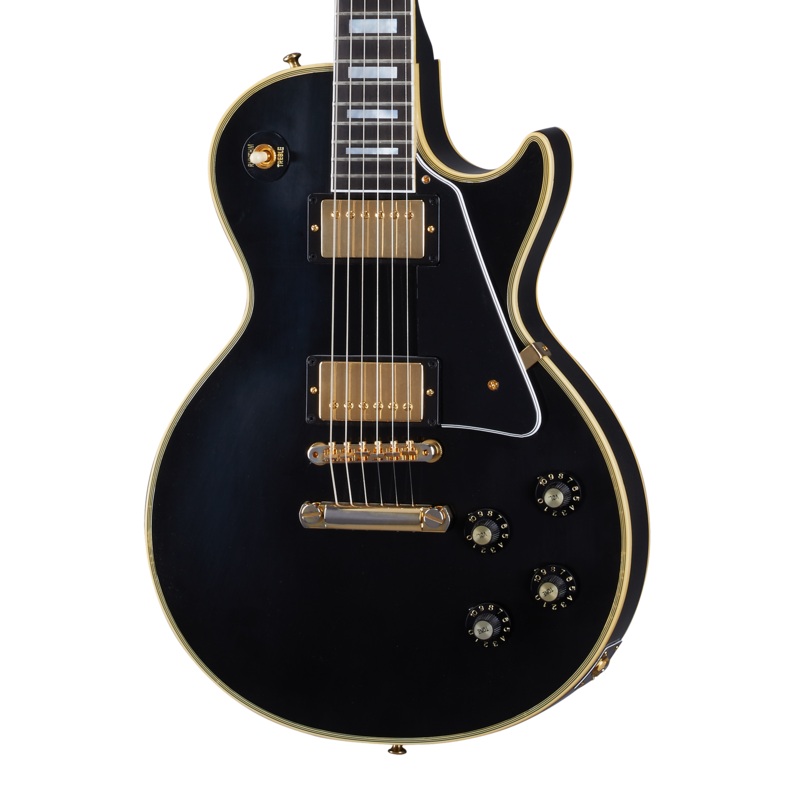 gibson-custom-1968-les-paul-custom-reissue-ultra-light-aged-ebony Gibson Custom 1968 Les Paul Custom Reissue, Ultra Light Aged, Ebony