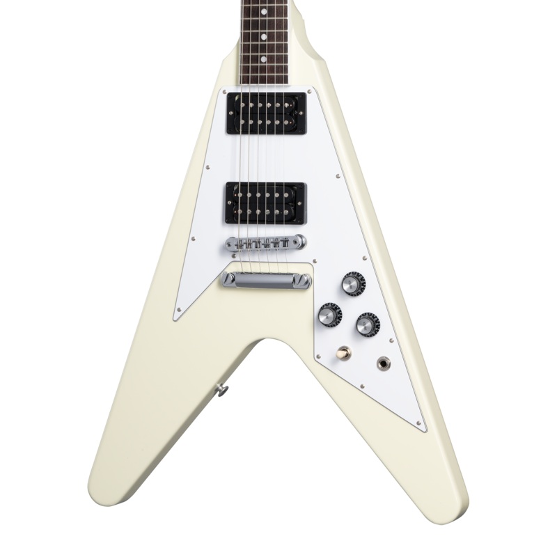 gibson-flying-v-70s-classic-white Gibson Flying V 70s, Classic White