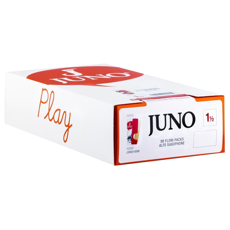 juno-alto-sax-reeds-1-5-juno-50-box Juno Alto Sax Reeds 1.5 Juno (50 Box)