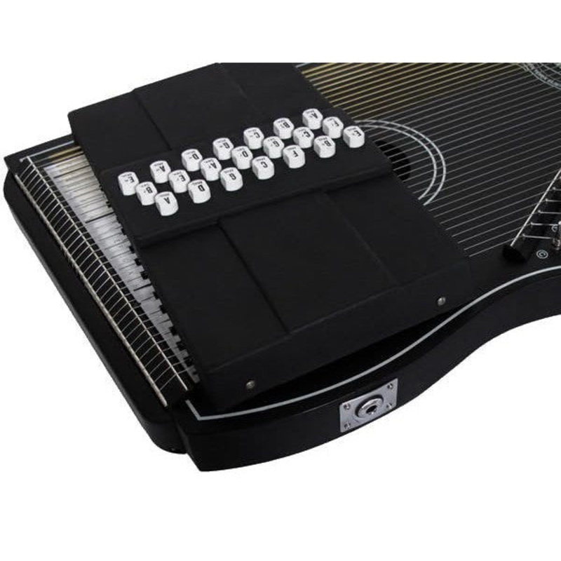 oscar-schmidt-21-chord-acoustic-electric-auto-harp-black-os73ce-u Oscar Schmidt 21 Chord Acoustic Electric Auto Harp, Black (OS73CE-U)