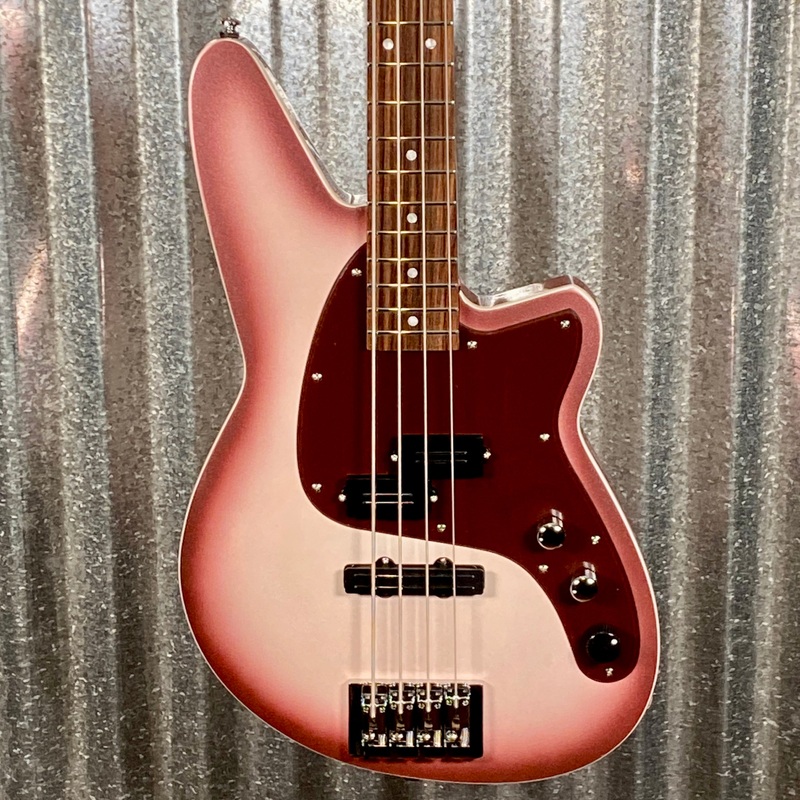 reverend-decision-p-mulberry-pearl-4-string-bass-68357 Reverend Decision P Mulberry Pearl 4 String Bass #68357