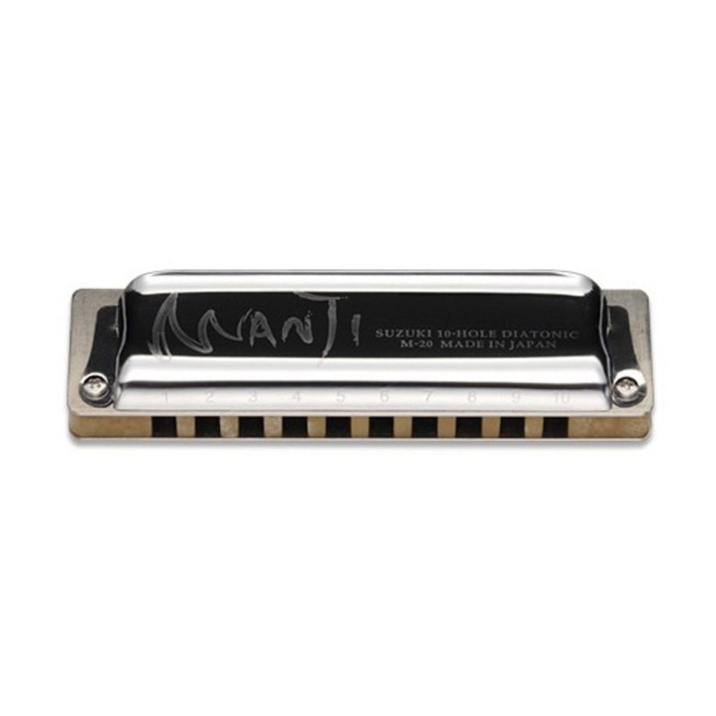 suzuki-manji-10-hole-diatonic-harmonica-low-e-m-20le Suzuki Manji 10-hole diatonic harmonica - Low-E (M-20LE)