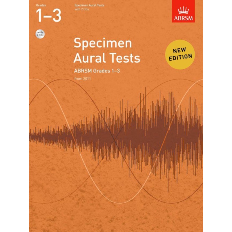 abrsm-specimen-aural-tests-from-2011-with-2-cds-grades-1-3 ABRSM Specimen Aural Tests (from 2011) with 2 CDs Grades 1-3