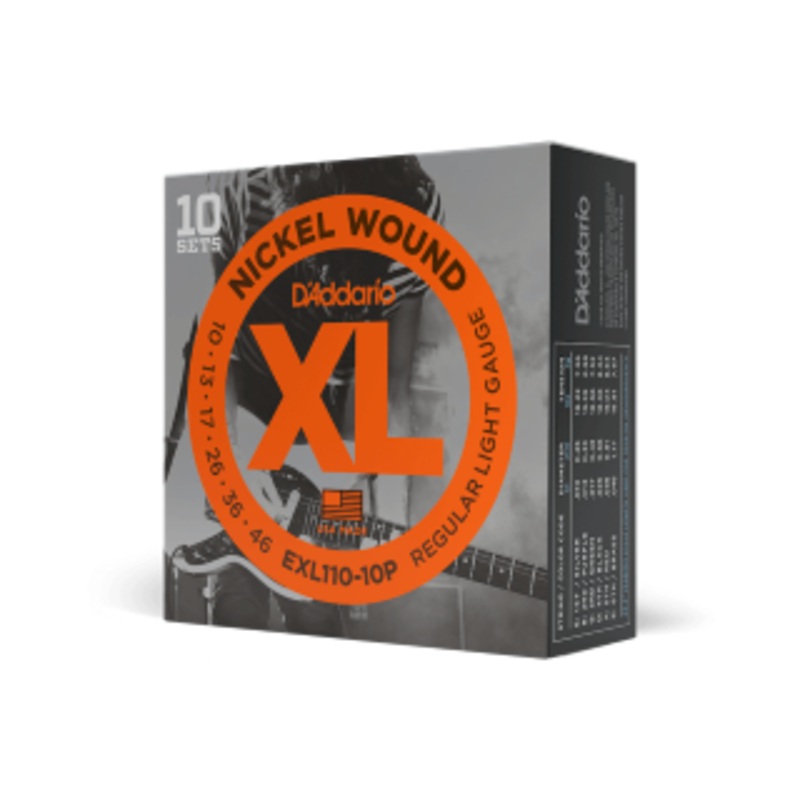d-addario-exl110-10p-xl-nickel-wound-electric-guitar-strings-010-046-regular-light-10-pack D'Addario EXL110-10P XL Nickel Wound Electric Guitar Strings - .010-.046 Regular Light (10-pack)