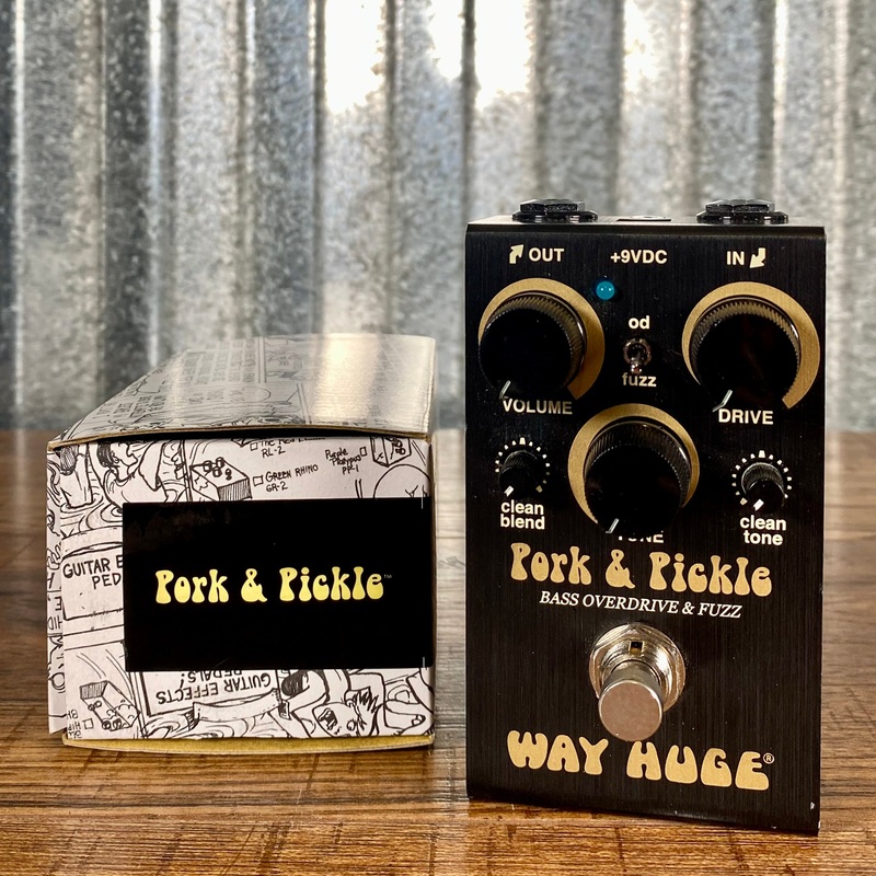 dunlop-way-huge-smalls-wm91-pork-pickle-bass-overdrive-fuzz-effect-pedal-demo Dunlop Way Huge Smalls WM91 Pork & Pickle Bass Overdrive Fuzz Effect Pedal Demo