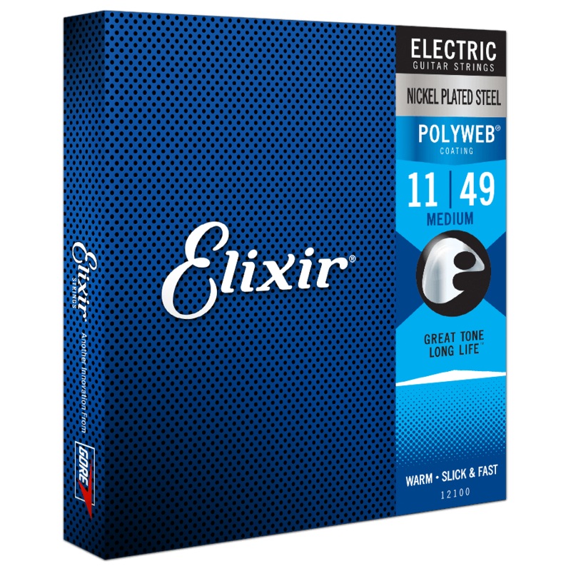 elixir-polyweb-electric-guitar-6-string-set-11-49-medium-12100 Elixir POLYWEB Electric Guitar 6-String Set - 11-49 Medium 12100
