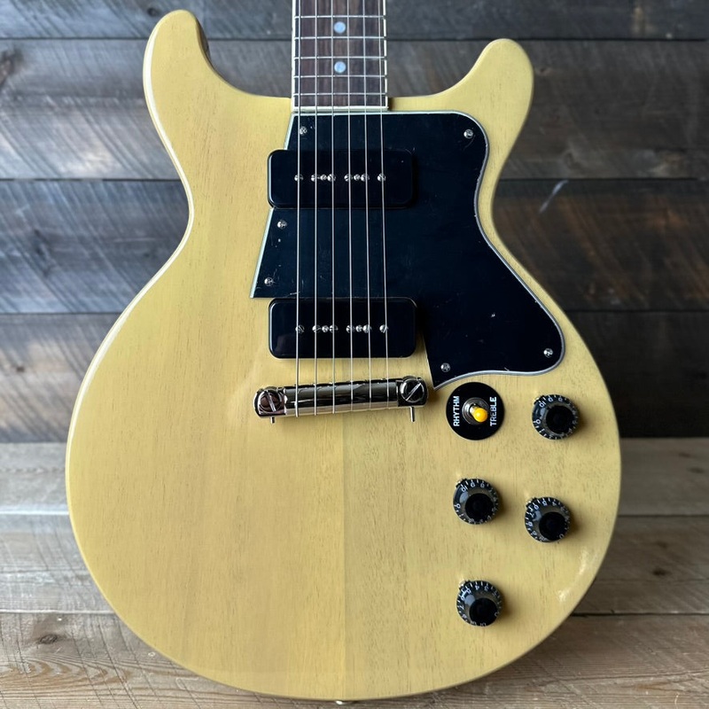 epiphone-inspired-by-gibson-custom-1960-les-paul-special-dc-tv-yellow Epiphone Inspired By Gibson Custom 1960 Les Paul Special DC - TV Yellow