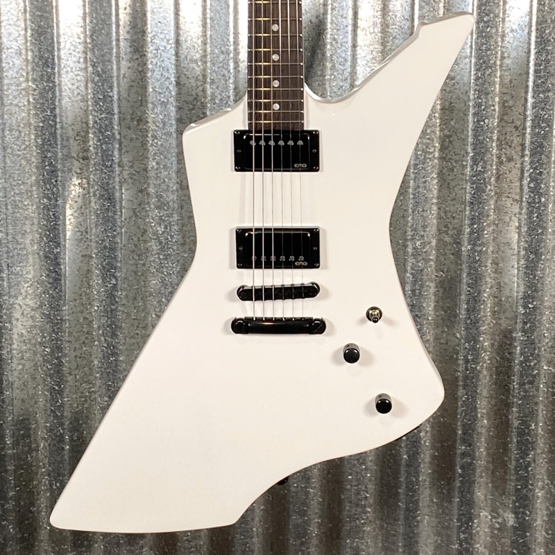 esp-ltd-james-hetfield-snakebyte-snow-white-emg-guitar-case-lsnakebytesw-0048-used ESP LTD James Hetfield Snakebyte Snow White EMG Guitar & Case LSNAKEBYTESW #0048 Used