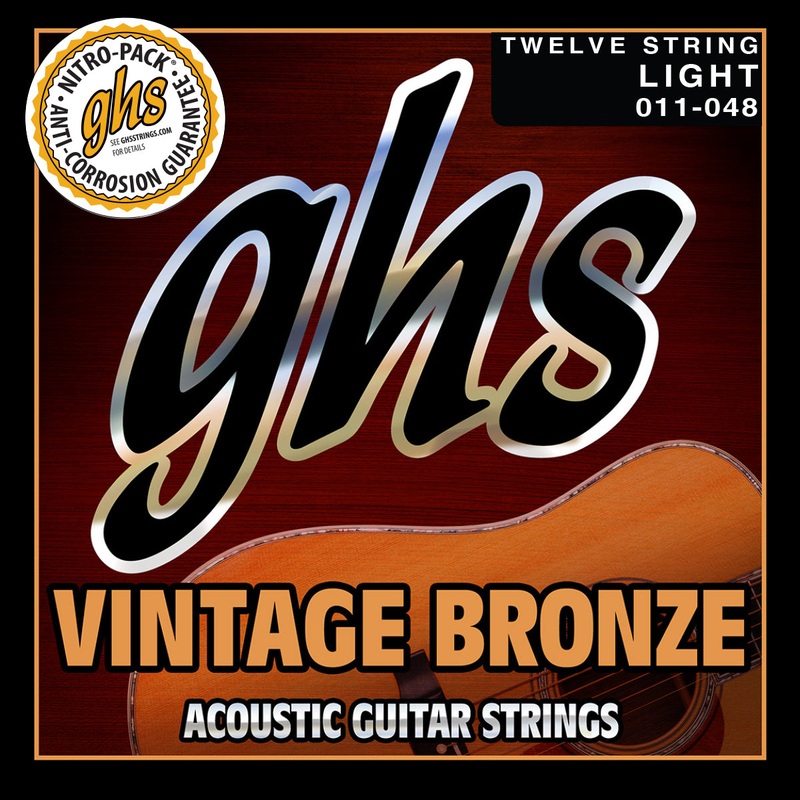 ghs-vintage-bronze-acoustic-guitar-12-string-set-11-48-light-vn-12l GHS Vintage Bronze Acoustic Guitar 12-String Set - 11-48 Light VN-12L