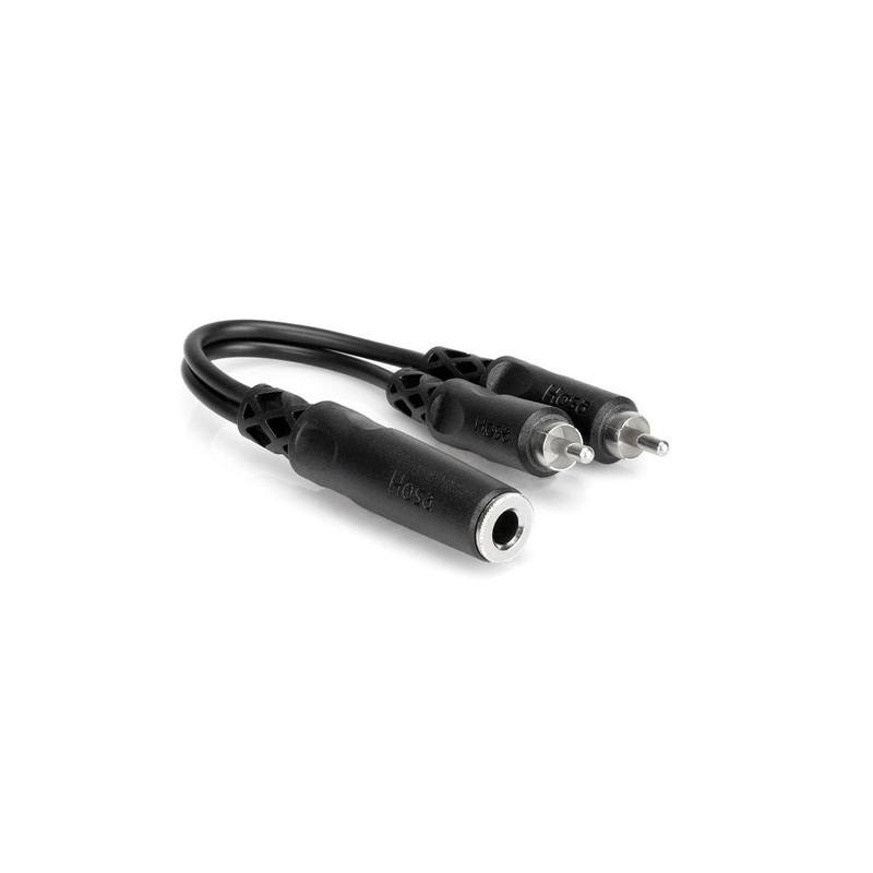 hosa-ypr-31-1-4-ts-f-2-rca-m Hosa YPR- 31 1/4" Ts(F) 2 Rca(M)