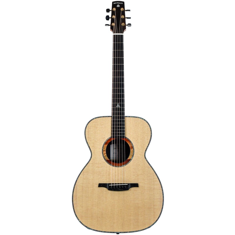 mcnally-om-bog-oak-sitka-spruce McNally OM Bog Oak Sitka Spruce