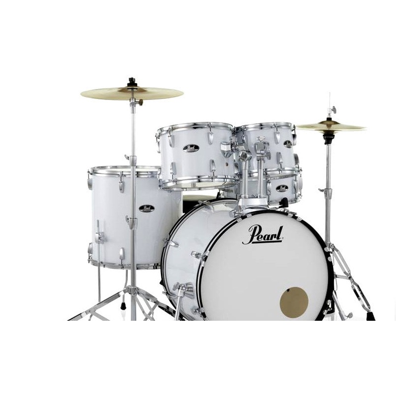 pearl-rs525c-c33-roadshow-5-piece-complete-drum-set-with-hardware-and-cymbals-pure-white-copy Pearl RS525C/C33 Roadshow 5-piece Complete Drum Set with Hardware and Cymbals - Pure White (Copy)