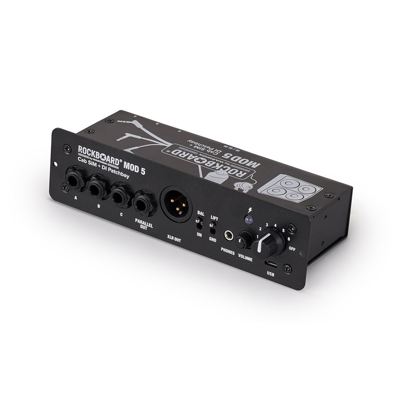 rockboard-mod-5-v2-cab-simulator-di-patchbay Rockboard MOD 5, V2 - Cab Simulator + DI Patchbay
