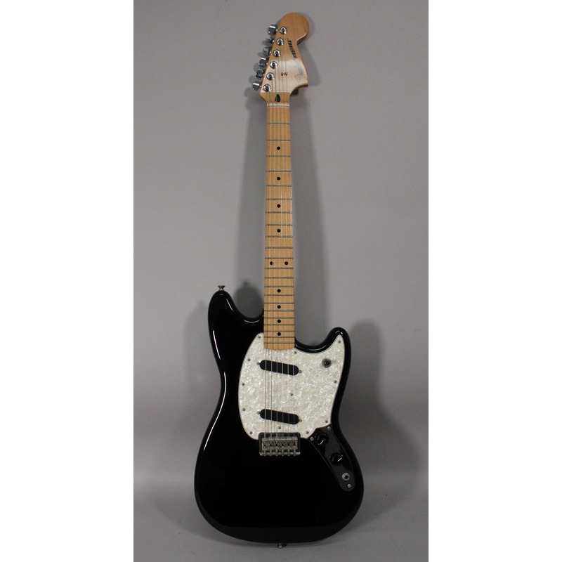 2016-fender-player-mustang-black 2016 Fender Player Mustang Black