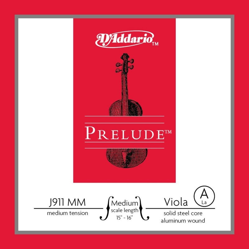 d-addario-j911-mm-prelude-15-16-viola-a-string D'Addario J911 MM Prelude 15"-16" Viola A String