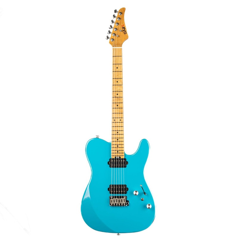 eart-guitars-tl-380-solid-body-modern-style-tremolo-humbucker-pickups-electric-guitars-pearl-blue Eart Guitars, TL-380 Solid Body Modern Style Tremolo Humbucker Pickups Electric Guitars, Pearl Blue