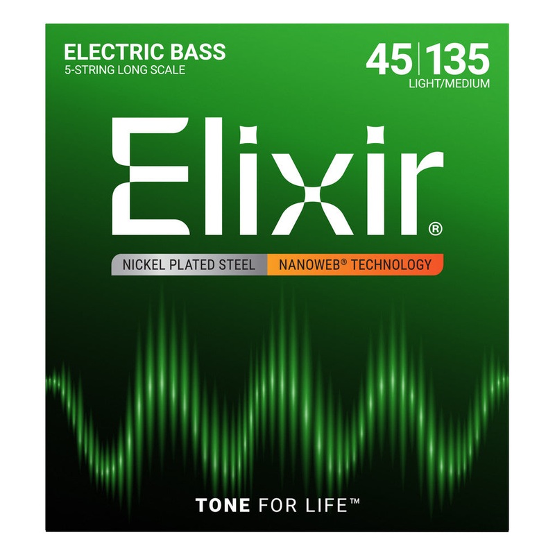 elixir-14207-45-135-nickel-plated-steel-electric-bass-strings-with-nanoweb-technology Elixir 14207 45-135 Nickel-Plated Steel Electric Bass Strings with NANOWEB Technology