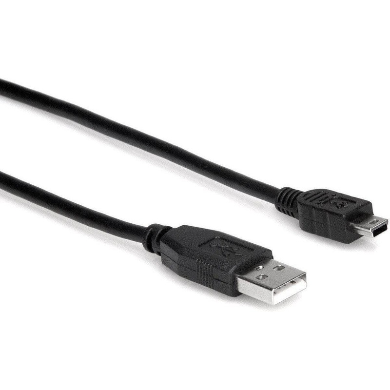 hosa-high-speed-usb-cable-type-a-to-mini-b-usb206am Hosa High Speed USB Cable Type A to Mini-B, USB206AM