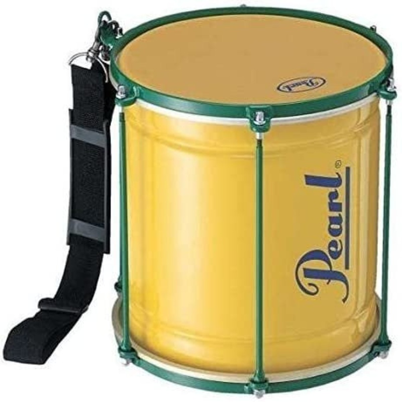 pearl-brazilian-percussion-repinique-yellow-green-and-blue-10-x10-pbr10s Pearl Brazilian Percussion Repinique, Yellow, Green and Blue, 10"x10" (PBR10S)